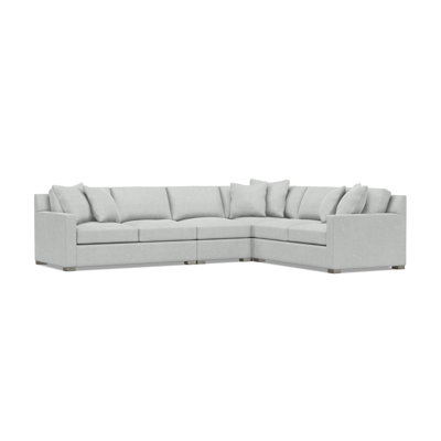 Bernhardt Kelsey 4-Piece Fabric Sectional