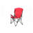 High Back Heavy Duty Lawn Chair Supports 250LBS, Portable Collapsible Chair With Cup Holder, Red-772138801