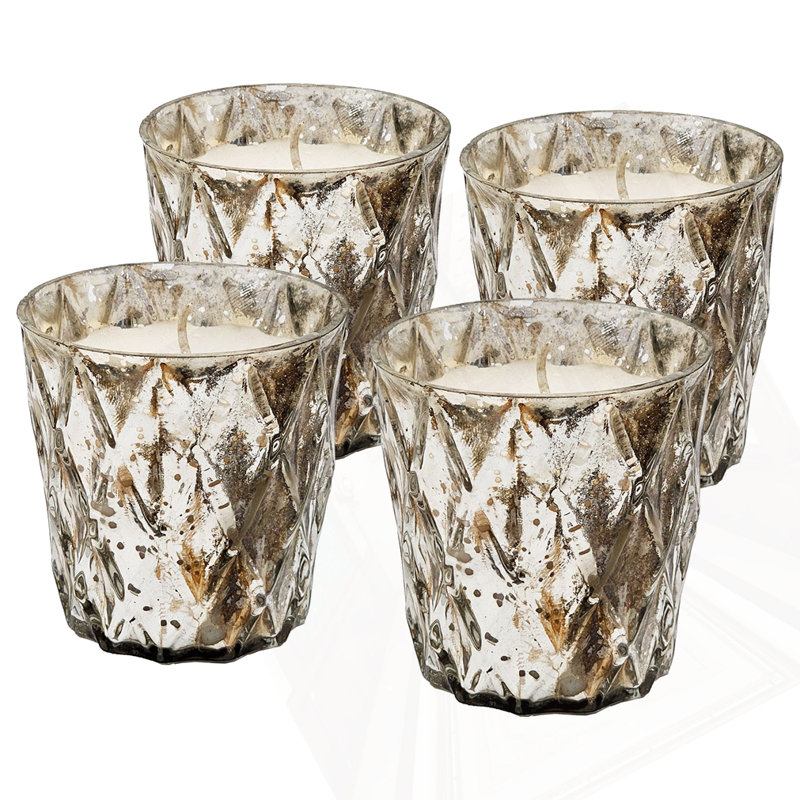 S/4 Scented Soy Wax Candle