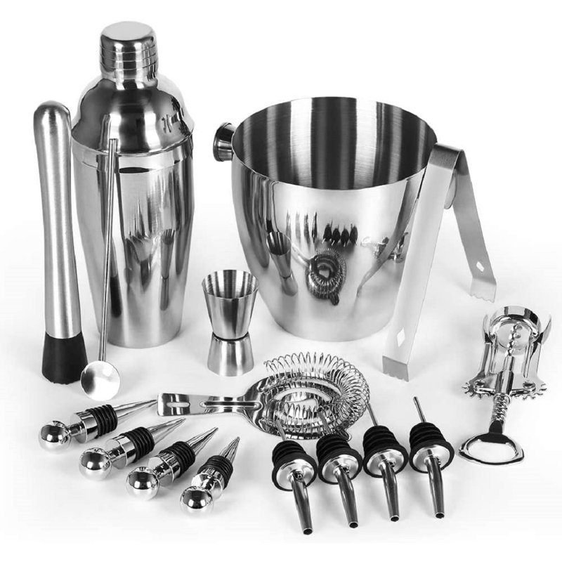 Ensemble d'outils de bar professionnel