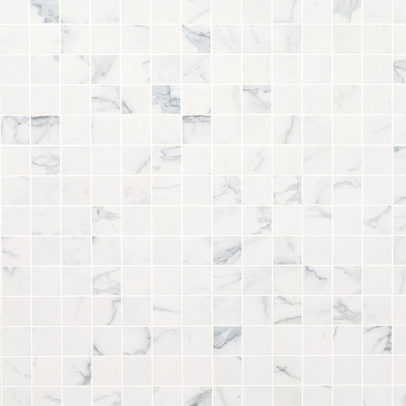 Palazza Grid 12 in. x 12 in. Matte Porcelain Mosaic Floor and Wall Tile, Solaz