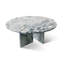 Table basse en marbre naturel, petite table, table de salon, pierre naturelle, marbre véritable, marbre véritable-238826640-238826641