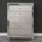 Manar 36 in. Silver Chest
