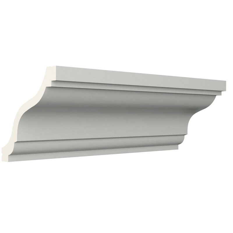 Moulure couronnée June, H 4,75 po x l 94,5 po x P 4,75 po