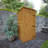 TigerFlex® Modular Buildings 3ft. W x 3ft D Solid Wood Shiplap Pent Tool Shed