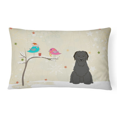 Coussin lombaire intérieur/extérieur contemporain de noël