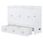 Lit escamotable avec port USB et grand tiroir