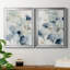 Indigo Ginkgo I, reproduction encadrée de qualité supérieure - prête à être accrochée-61454206-61454209