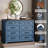Farmhouse 9 Drawer Dresser, 36" Tall Rustic Wood Chest Of Drawers With Large Drawers & Bar Handles-760956971