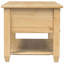 McClellandville Four Leg Coffee Table with Storage-1519012771