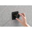 Robinet de douche 3/4 po en métal coulé avec poignée en laiton réglable. Résistance à la corrosion. Antirouille. Noir mat. Installation et montage rapides. Contrôle de volume 3,55 po x 2,22 po, 1,83 lb pour la douche. Rouille. Lisse