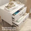 Table de chevet 20 po 2 tiroirs-2092234881