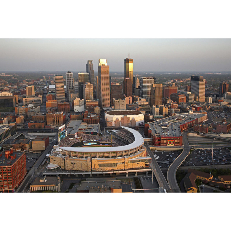 Target Field, 16" H x 24" W