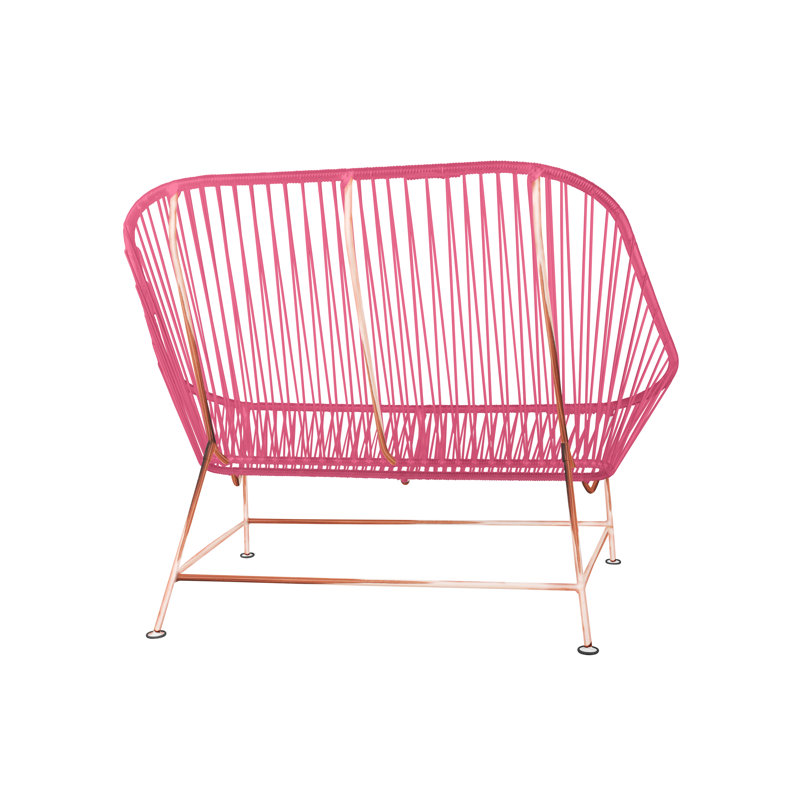 Causeuse InLove, Rose / cuivre