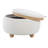 Alvena Pouf Storage Ottoman with Bun Feet-284071160