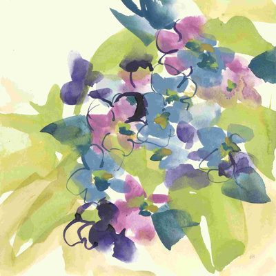 «Spring Bouquet I» par Chris Paschke - peinture sur toile tendue
