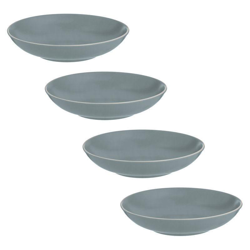 Classic Collection Pasta Bowls, Grey