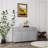 Three Doors Side Table-Grey