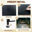 Commode pour chambre à coucher avec 4 tiroirs de rangement Mystical Mountain Landscape vu de Cave Misty River Sky Commodes