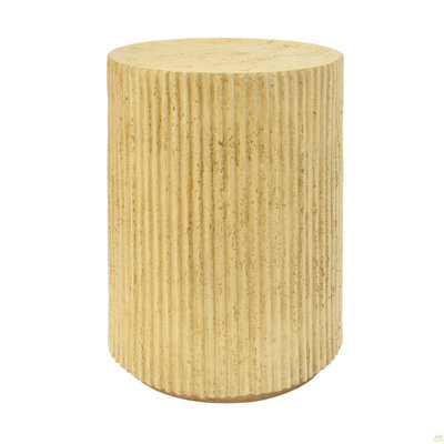 Mgo Cylindrical Side Table