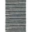 Francisco Black Handwoven Cotton Rug-1289296522