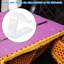 Accessoire de table en plastique / acrylique sans motif Aadithya - ensemble de 24