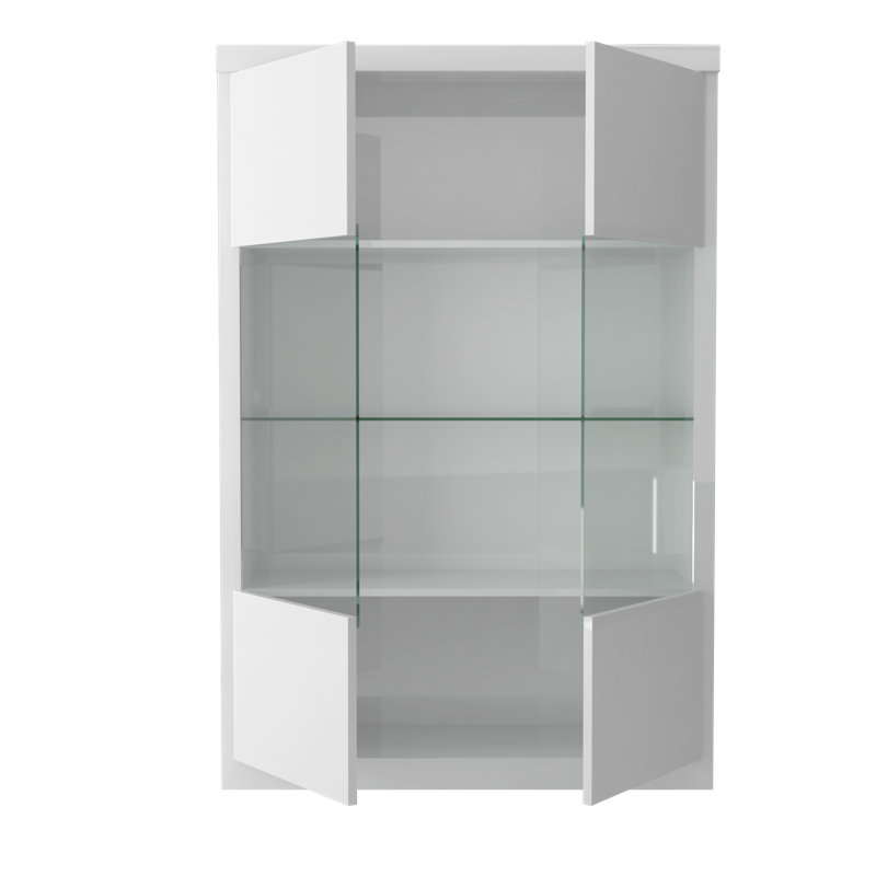 Stanley Display Cabinet, White