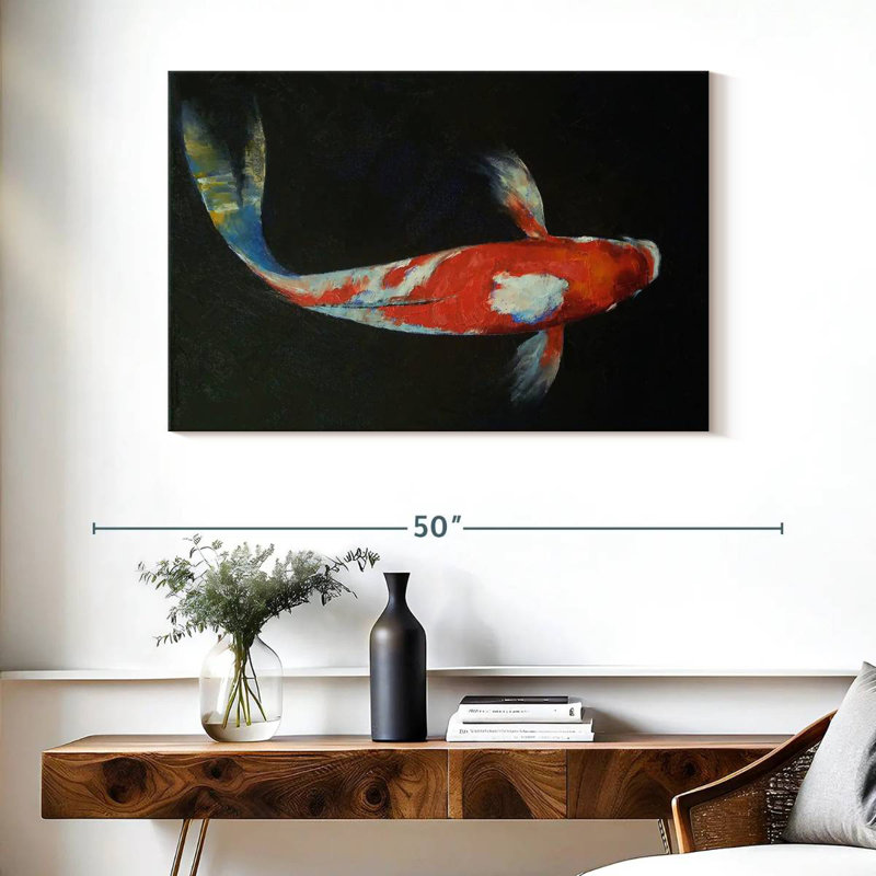 Brampt Koi, 26" H x 39" W