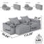 Canapé modulaire surdimensionné Modern-1679370571