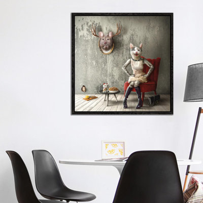 Home Fairytale: Puss In Boots by Spielsinn Design - Gallery-Wrapped Canvas Giclée on Canvas
