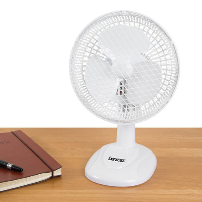 6" 2 in 1 Desk/Clip Fan