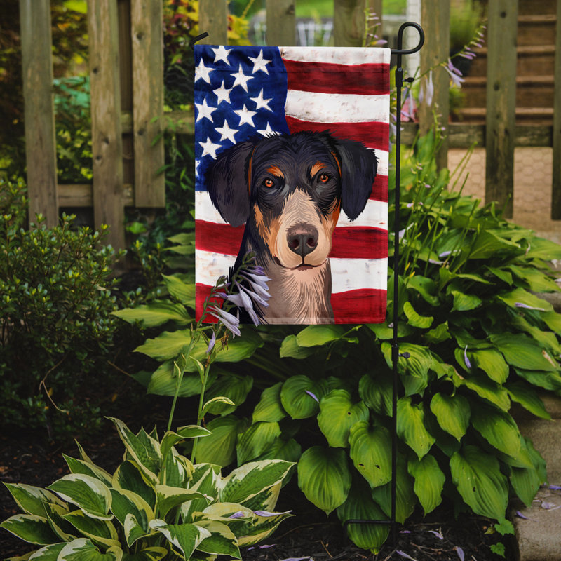 Polyester à 2 côtés 15 x 11 po drapeau de jardin, Eurohound