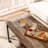 18" 2-Tier Coffee Table, Rectangular Rustic Wood Table with Storage Shelf for Living Room or Den