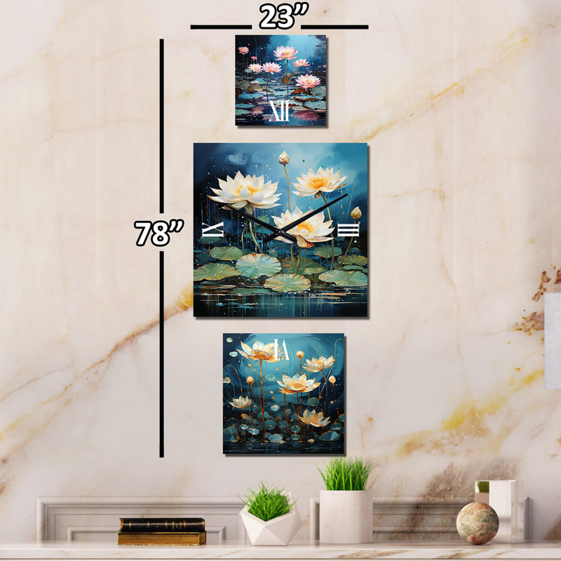 Sakiah Metal Wall Clock