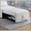 Canapé convertible contemporain en sherpa