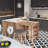 Garappolo 2 - Person Four Leg Dining Set