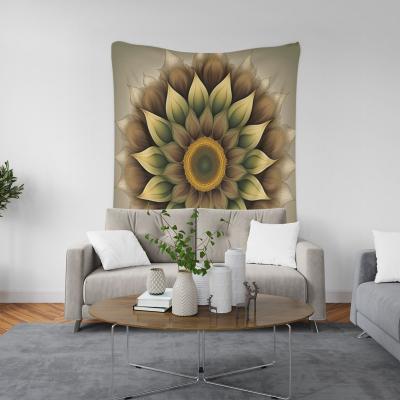 Tapisserie murale, H 88 po x l 104 po x P 1,2 po