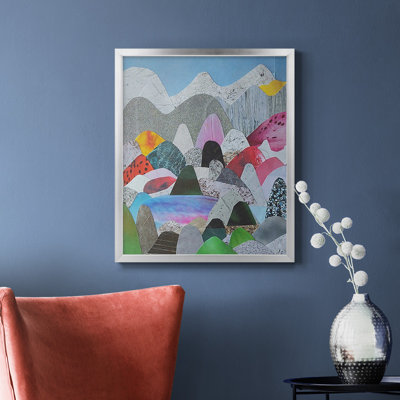 Utah Mountains Premium Framed Canvas - Ready to Hang