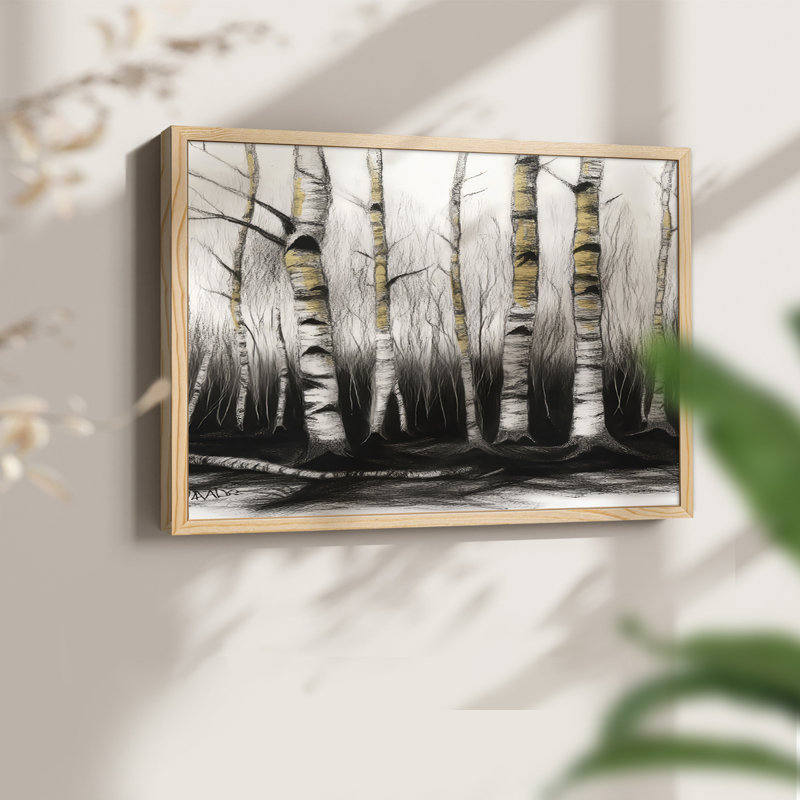 Paysages série XX - reproduction encadrée - réaménageable