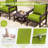 Outdoor Deep Seating Cushion Set Indoor And Outdoor Seat / Back Cushion, Available In 4 Sizes-929802336-929802350
