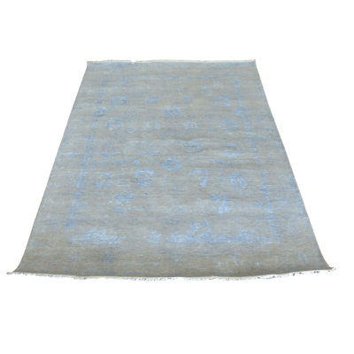 Tapis oriental transitionnel beige en soie noué à la main 8 pi 2 po x 10 pi 2 po 564FE9328B6B427E8B73354C11AA465B