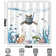 Ophia Shower Curtain with Hooks Included