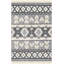 Tapis brun / beige tissé à la main Ruot-1803859765