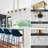 Adjustable 5-Light Industrial Pendant Light with Clear Glass Shades-121624762