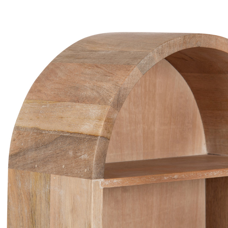 Hutton Capsule Mango Wood Shelf