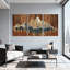 «Landscape & Nature Mountain Forest», ensemble de 3 impressions sur toile-1747756176