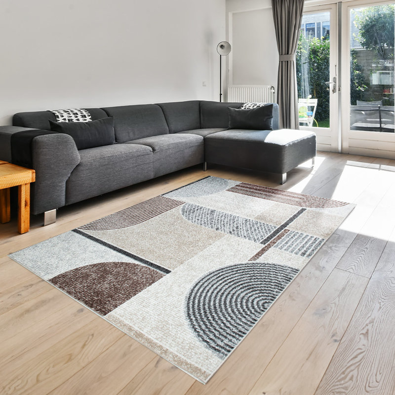Luxora Abstract Area Rug, Rectangular 200 x 290cm