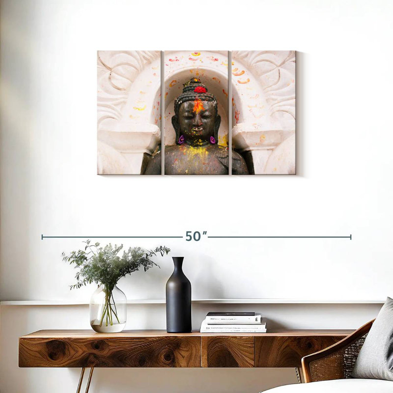 Adella Gautama Statue, 20" H x 33" W