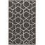Tapis moderne noir 2 pi x 3 pi Dippold-673539554-673539555