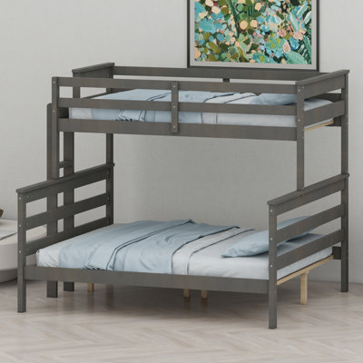 Multi-Functional Bunk Bed Featuring Integrated Ladder